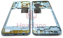 Samsung SM-M236 Galaxy M23 5G Middle Cover / Chassis - Blue
