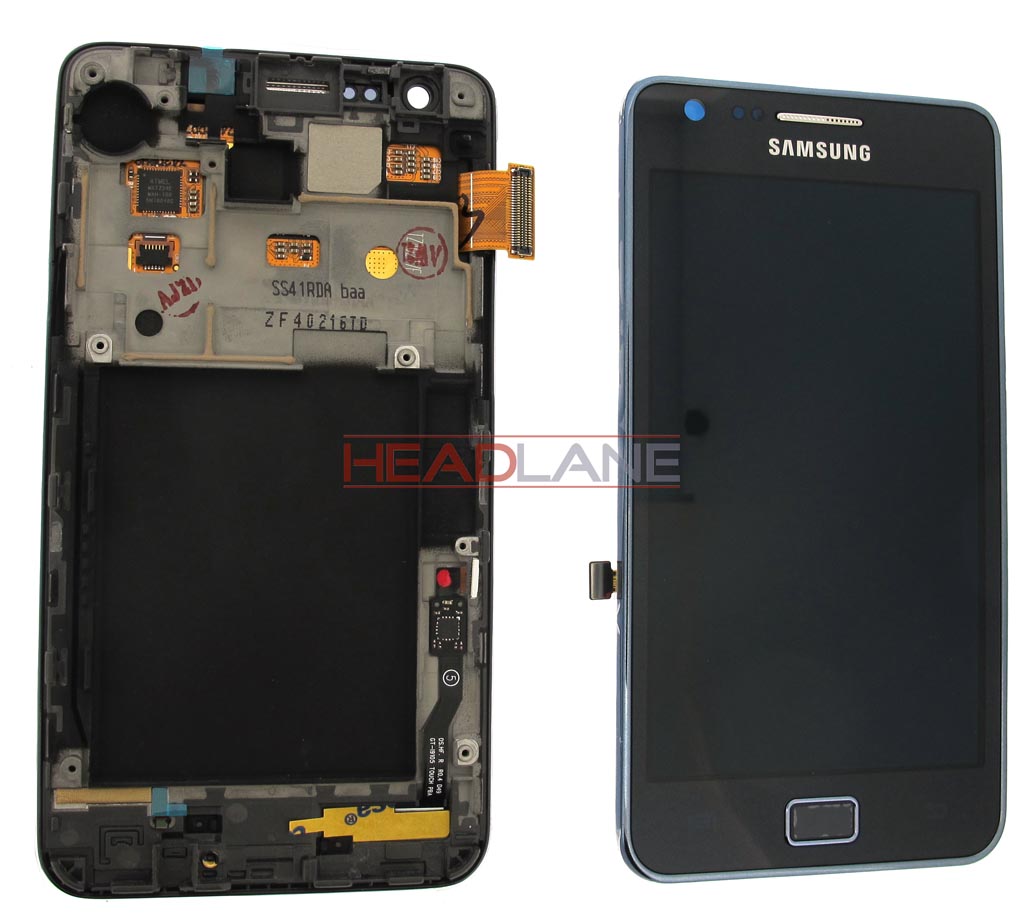Samsung GT-I9105 Galaxy S2 Plus LCD Display / Screen + Touch - Blue