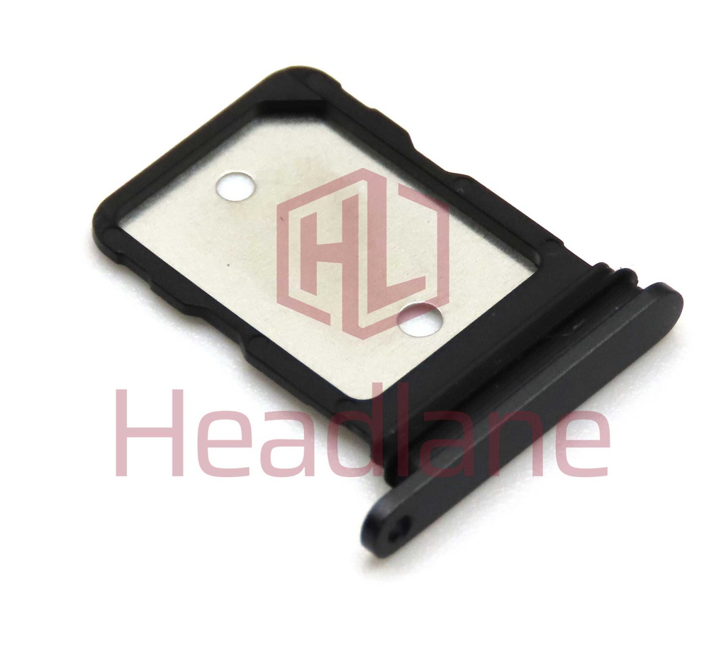 Google Pixel 8a SIM Card Tray - Obsidian / Black