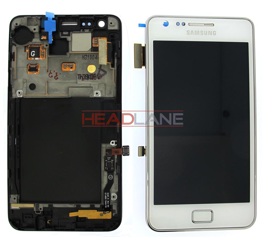 Samsung GT-I9105 Galaxy S2 Plus LCD Display / Screen + Touch - White