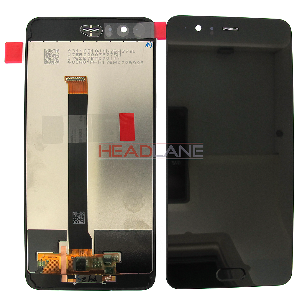 Huawei P10 Plus LCD Display / Screen + Touch - Black/Blue