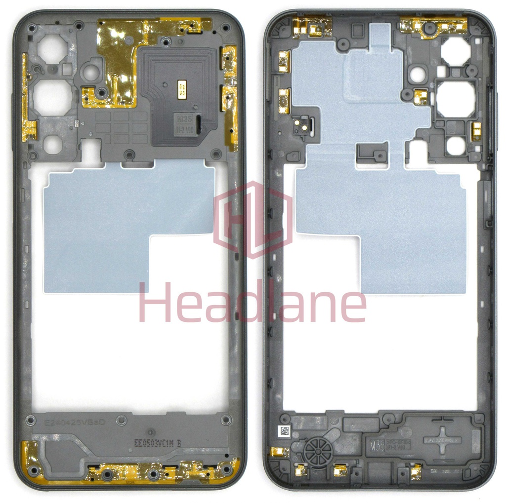 Samsung SM-M356 Galaxy M35 5G Middle Cover / Chassis - Grey