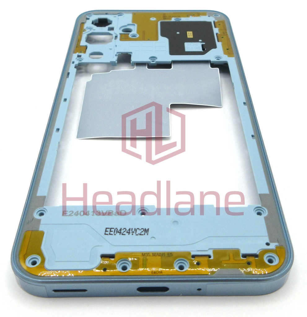 Samsung SM-M356 Galaxy M35 5G Middle Cover / Chassis - Light Blue