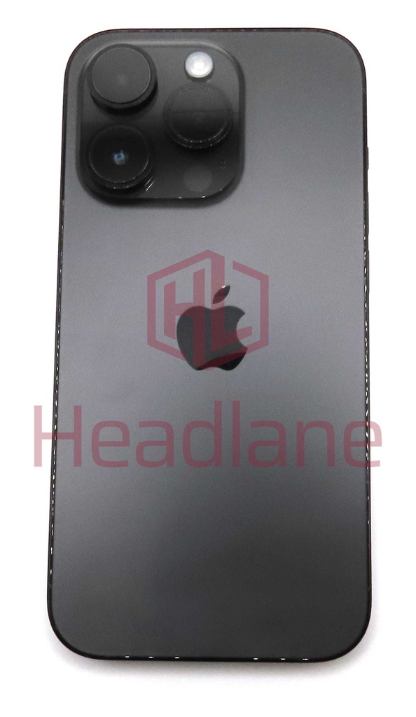 iPhone 14 Pro Back / Battery Cover + Small Parts - Black (Pulled - Grade B)