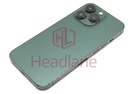 iPhone 13 Pro Back / Battery Cover + Small Parts - Green (Pulled - Grade A)