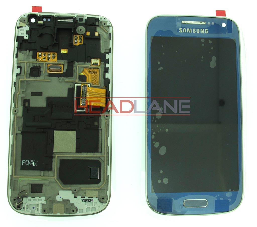 Samsung GT-I9195 Galaxy S4 Mini LTE LCD Display / Screen + Touch - Blue