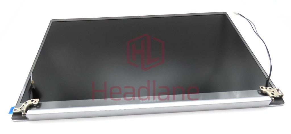 Samsung NP750XGL Galaxy Book4 15.6" LCD Display / Screen + Lid + Hinge Assembly - Silver