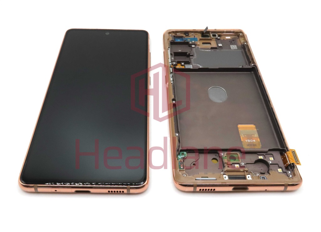 Samsung SM-G781 Galaxy S20 FE 5G LCD Display / Screen + Touch - Cloud Orange