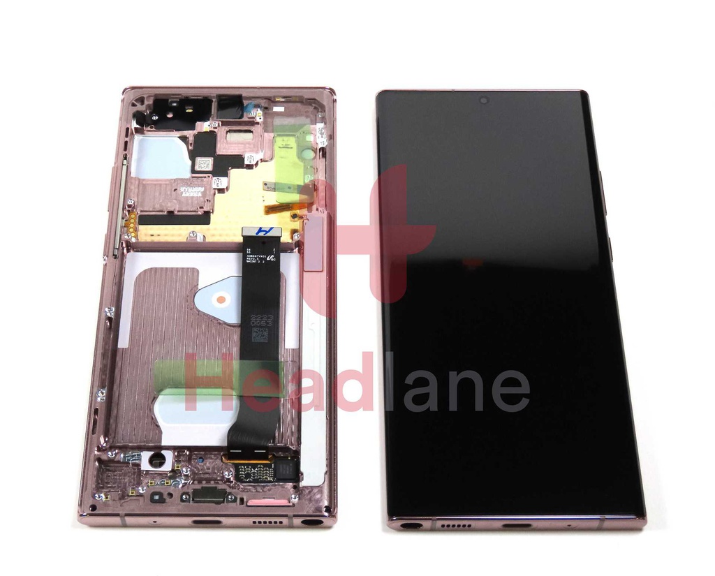 Samsung SM-N986 N985 Galaxy Note 20 Ultra 5G /4G LCD Display / Screen + Touch - Bronze (No Camera) (No Box)
