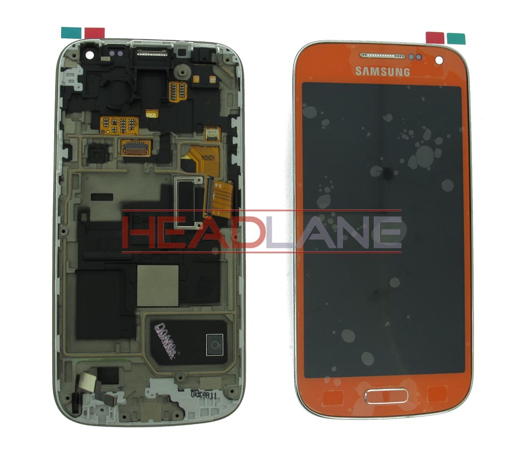 Samsung GT-I9195 Galaxy S4 Mini LTE LCD Display / Screen + Touch - Orange