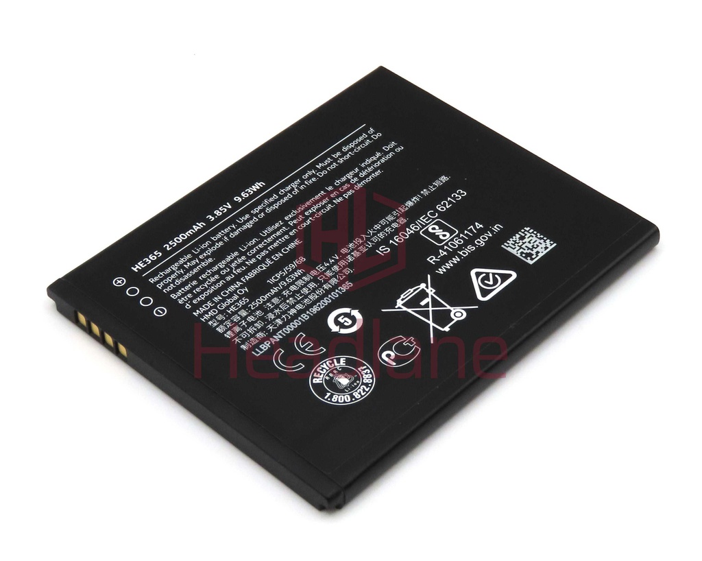 Nokia TA-1127 TA-1130 1 Plus HE365 2500mAh Internal Battery