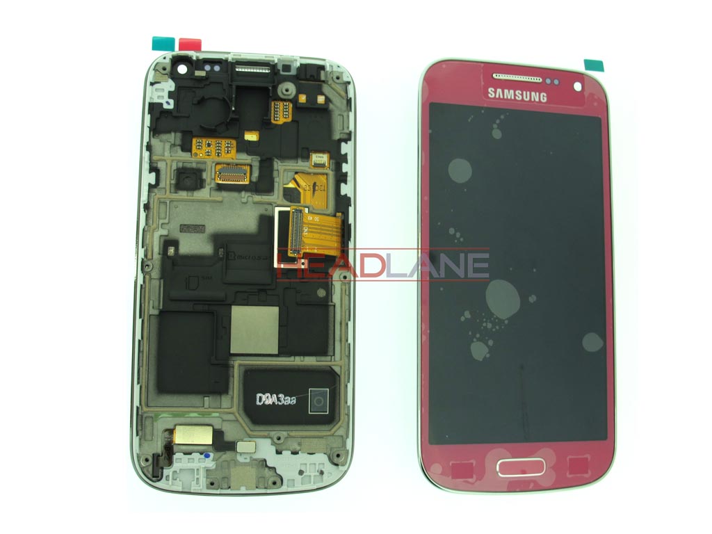 Samsung GT-I9195 Galaxy S4 Mini LTE LCD Display / Screen + Touch - Pink