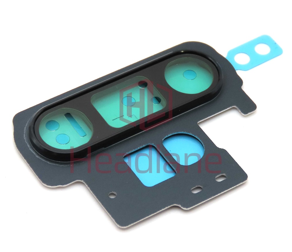 Samsung SM-N975 N976 Galaxy Note 10+ / Note 10 Plus / 5G SIM Camera Decoration / Frame - Aura Black
