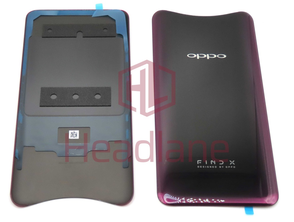 Oppo CPH1871 CPH1875 PAFM00 PAHM00 Find X Back / Battery Cover - Wine Red
