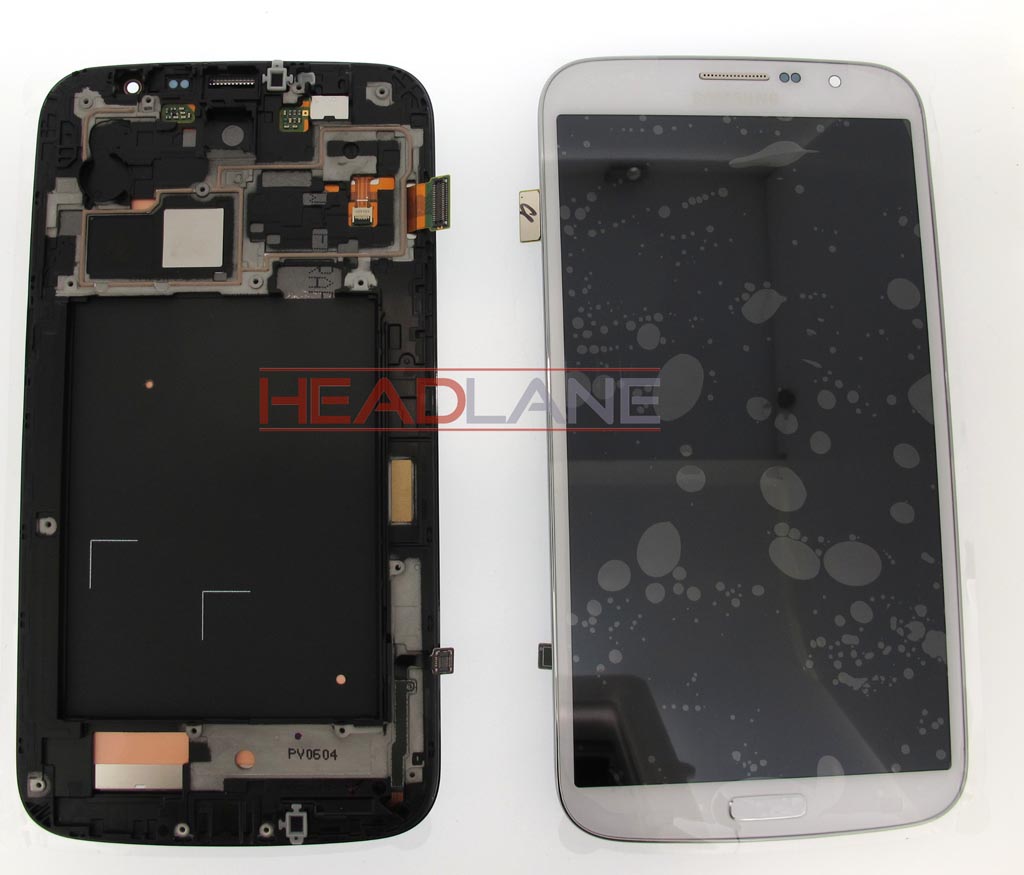 Samsung GT-I9205 Galaxy Mega 6.3 LTE LCD Display / Screen + Touch - White