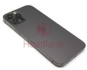 iPhone 12 Pro Max Back / Battery Cover + Small Parts - Graphite (Pulled - Grade B)