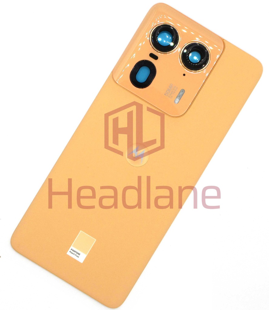 Motorola XT2401 Edge 50 Ultra Back / Battery Cover - Pink / Peach Fuzz