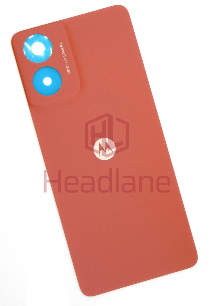 Motorola XT2421-3 XT2421-4 XT2421-5 Moto G04 Back / Battery Cover - Sunrise Orange