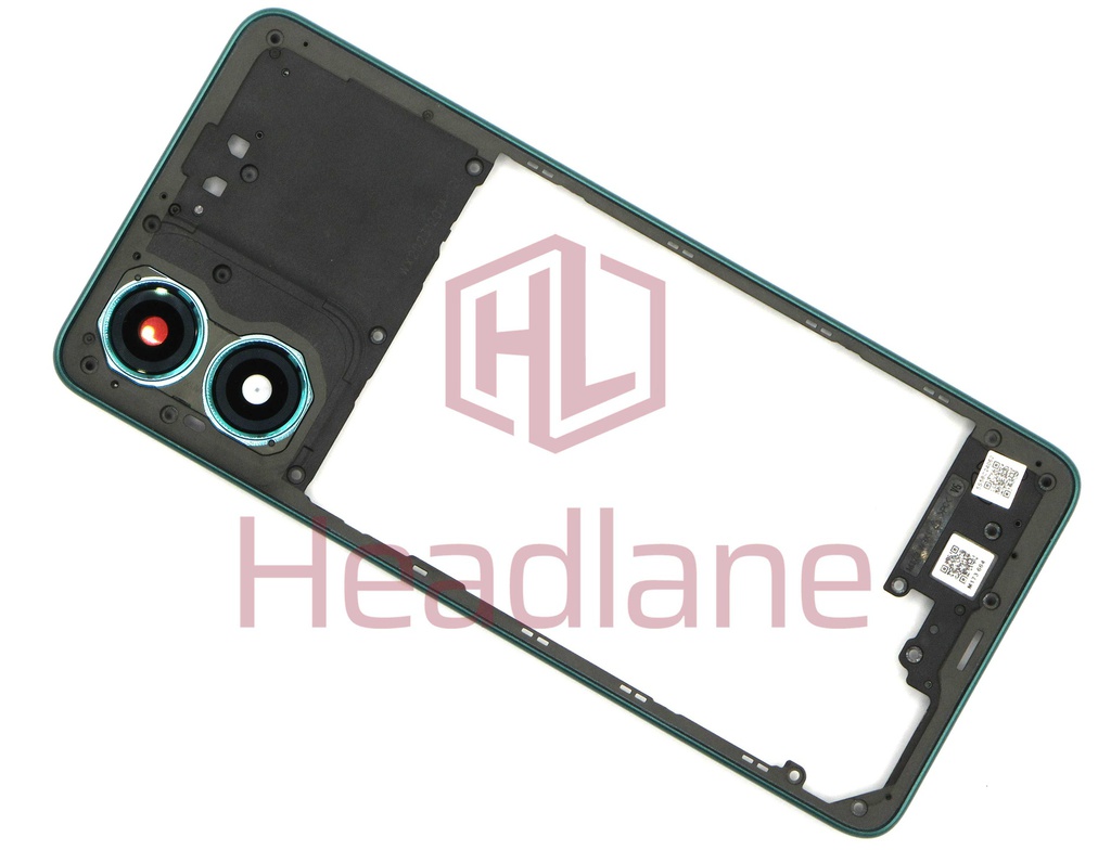 Motorola XT2421-3 XT2421-4 XT2421-5 Moto G04 Middle Cover / Chassis - Graphite Grey