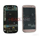 Samsung GT-I9300 Galaxy S3 LCD Display / Screen + Touch - Pink