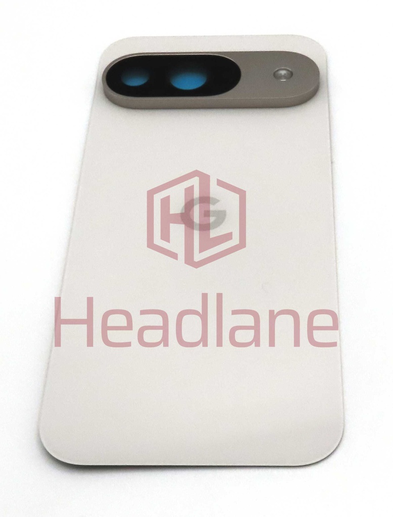 Google Pixel 9 Back / Battery Cover - Porcelain / White