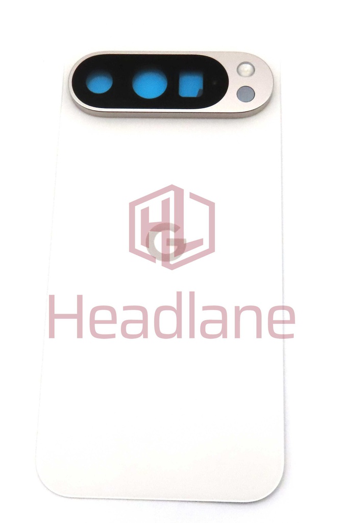 Google Pixel 9 Pro Back / Battery Cover - Porcelain / White