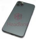 Apple iPhone 11 Pro Max Back / Battery Cover + Small Parts - Midnight Green (Pulled - Grade A)