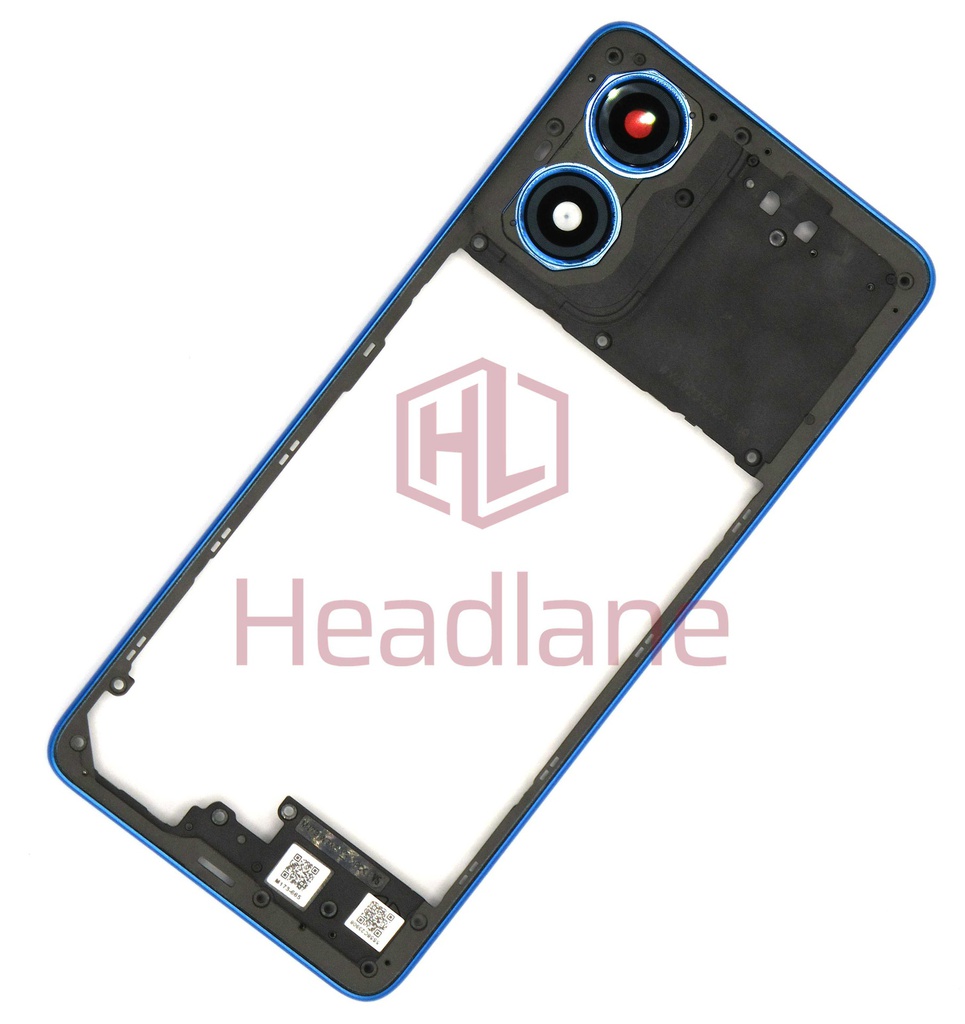 Motorola XT2421-3 XT2421-4 XT2421-5 Moto G04 Middle Cover / Chassis - Satin Blue
