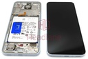 Samsung SM-A356 Galaxy A35 5G LCD Display / Screen + Touch + Frame + Battery - Blue (Awesome Iceblue)