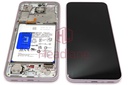 Samsung SM-A356 Galaxy A35 5G LCD Display / Screen + Touch + Frame + Battery - Pink (Awesome Lilac)