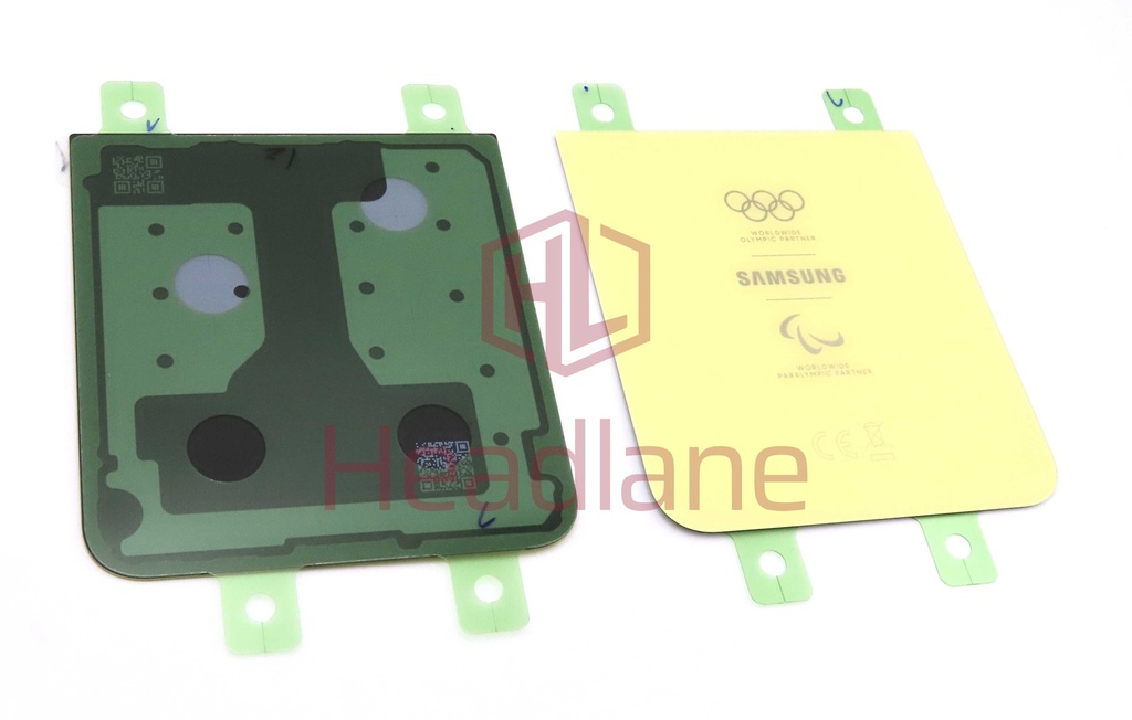 Samsung SM-F741 Galaxy Z Flip6 5G Back / Battery Cover - Yellow (Olympic Edition)
