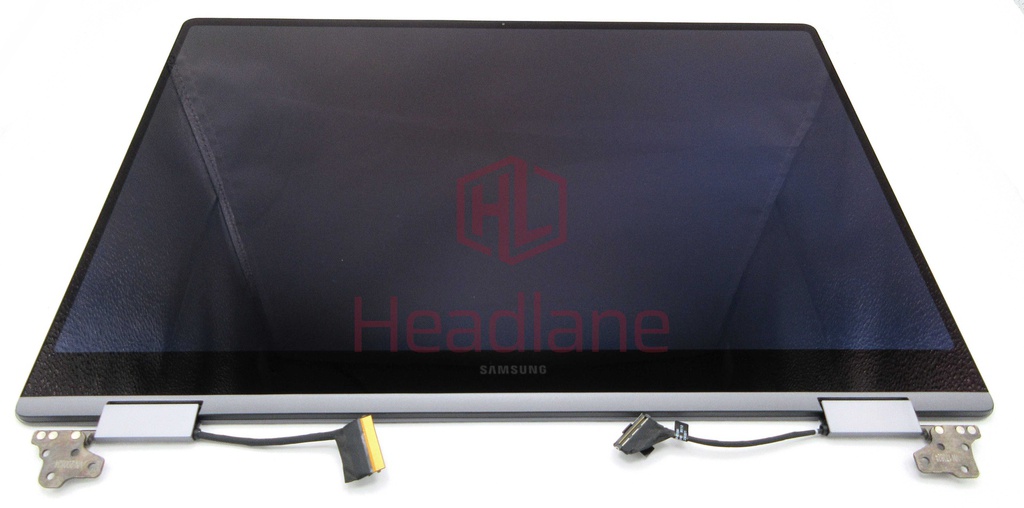 Samsung NP960QHA Galaxy Book5 Pro 360 OLED Display / Screen + Lid + Hinge - Grey
