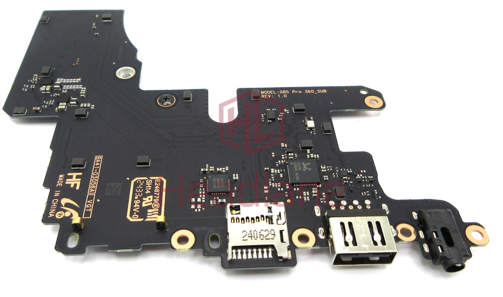 Samsung NP960QHA Galaxy Book5 Pro 360 Top USB / Headphone Jack / Memory Card Reader Board