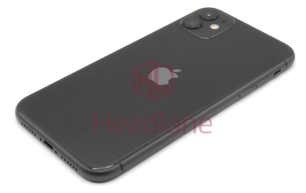 iPhone 12 Back / Battery Cover + Small Parts - Graphite (Pulled - Grade B)