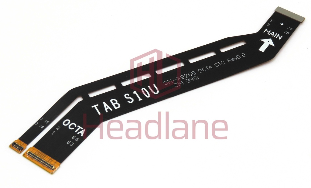 Samsung SM-X920 X926 Galaxy Tab S10 Ultra (WiFi / 5G) Display Flex Cable