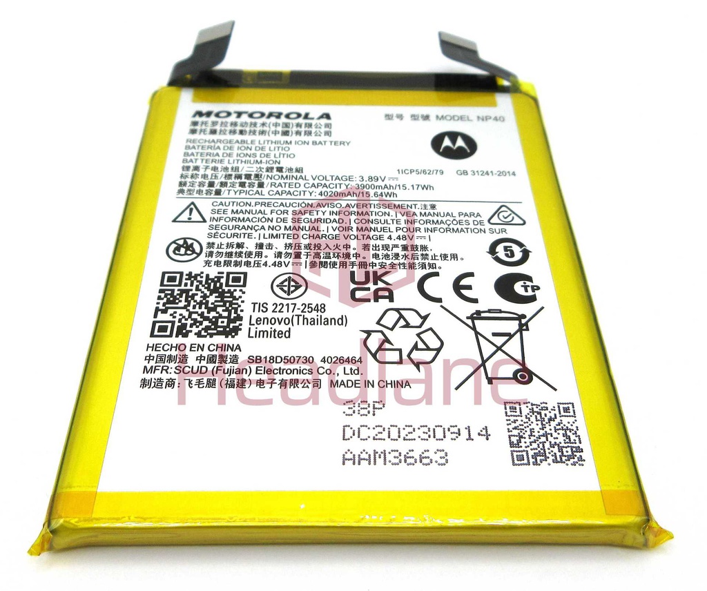 Motorola XT2245 Edge 30 Neo NP40 4020mAh Battery