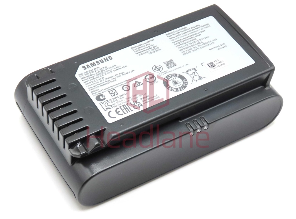 Samsung VS20B75AGR1 Jet 75E Pet Cordless Vacuum VCA-SBTA60 38.88Wh 21.6V Battery