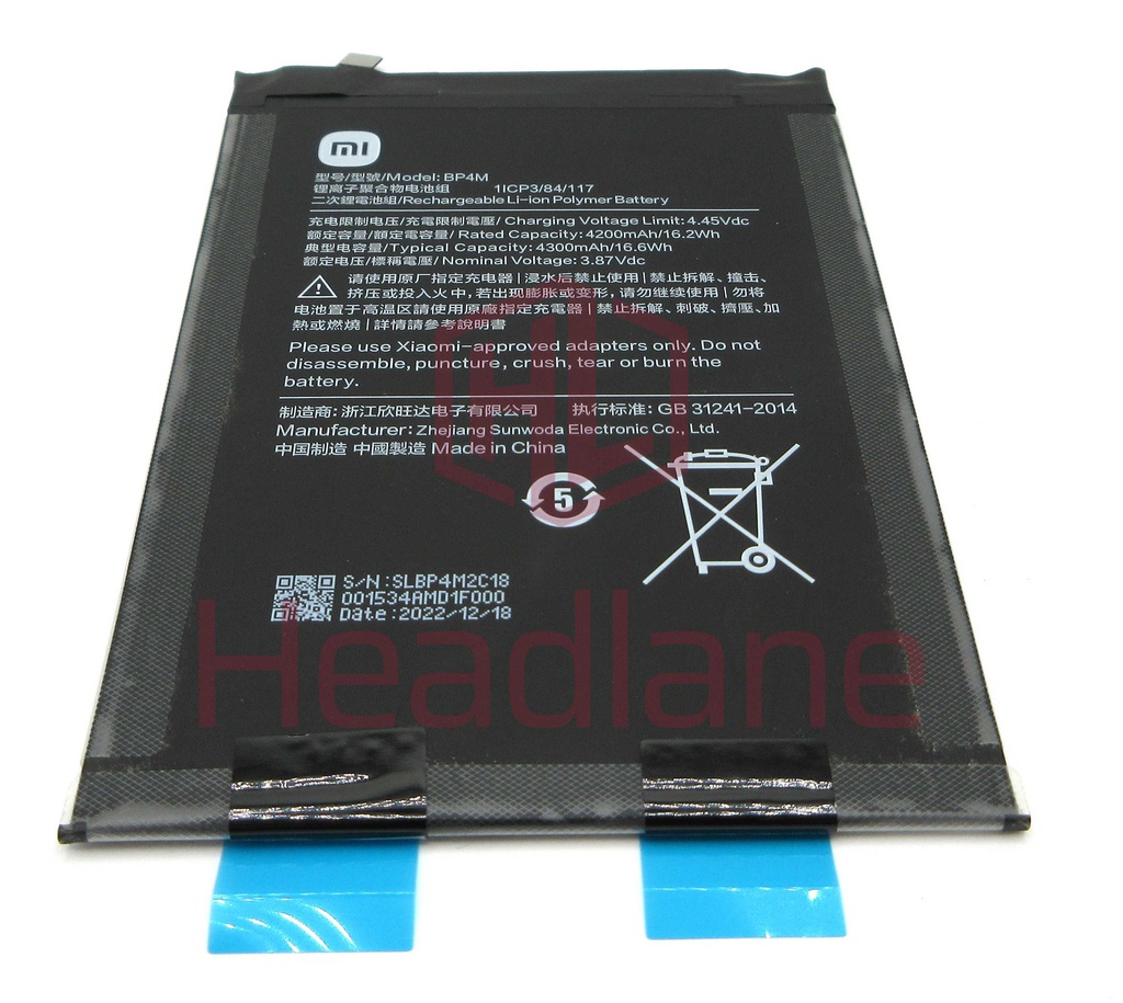 Xiaomi Pad 6 Pro BP4M 4300mAh Internal Battery