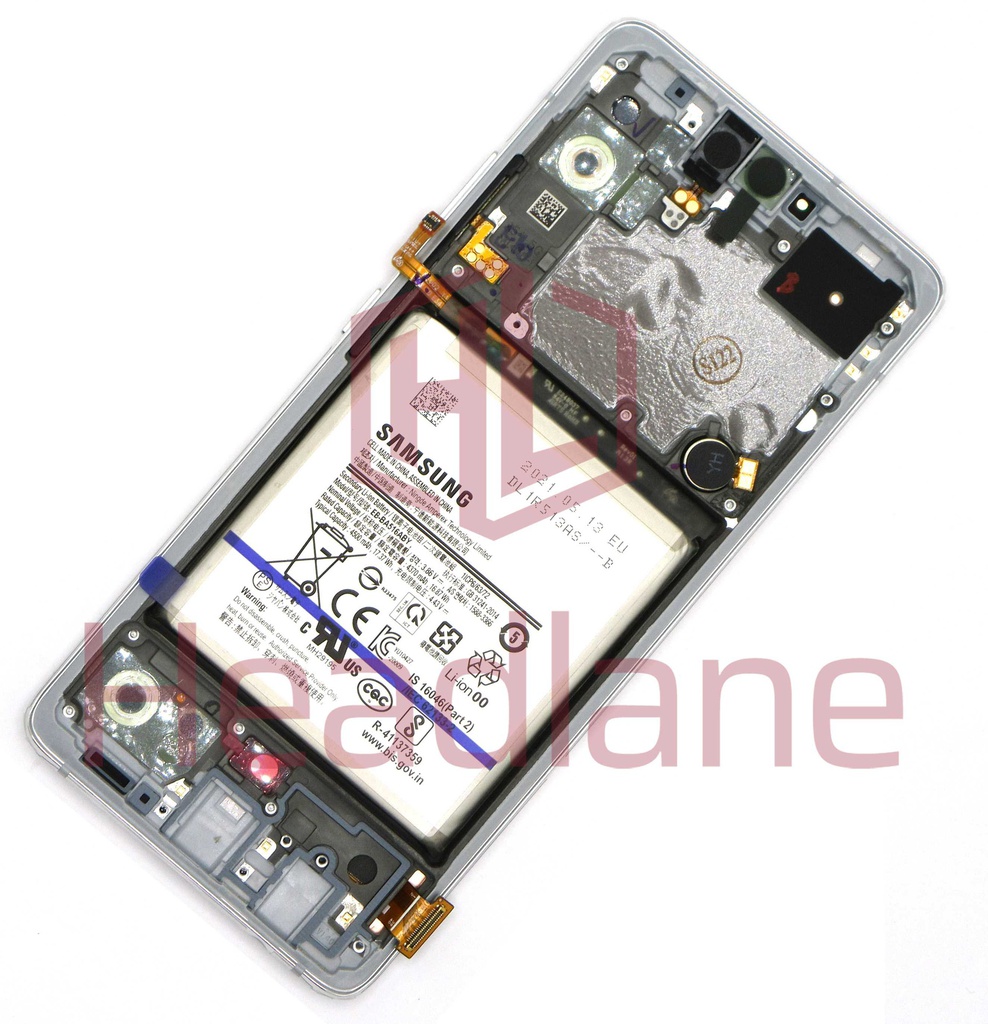 Samsung SM-A516 Galaxy A51 5G LCD Display / Screen + Touch + Battery - White
