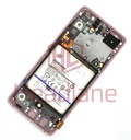 Samsung SM-A516 Galaxy A51 5G LCD Display / Screen + Touch + Battery - Pink