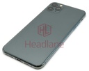 Apple iPhone 11 Pro Max Back / Battery Cover + Small Parts - Midnight Green (Pulled - Grade C) (No Camera)