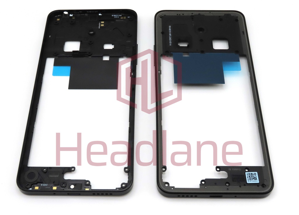 Xiaomi Poco C75 Middle Cover / Chassis - Black