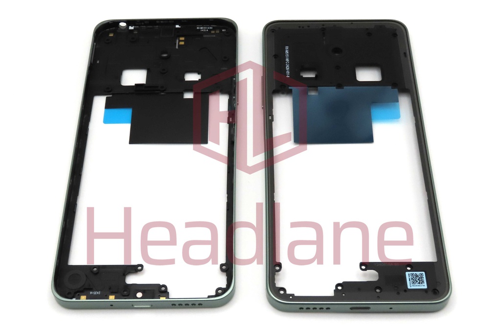 Xiaomi Poco C75 Middle Cover / Chassis - Green