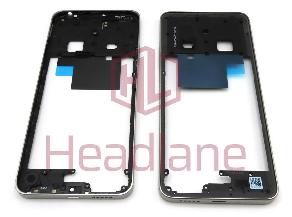 Xiaomi Poco C75 Middle Cover / Chassis.- Gold