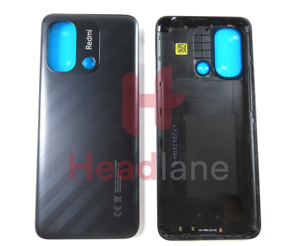 Xiaomi Redmi 12C Back / Battery Cover - Black