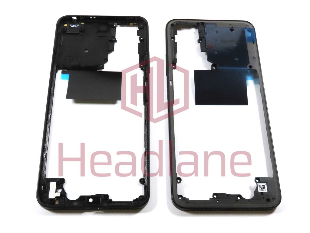 Xiaomi Redmi Note 12S Middle Cover / Chassis - Black