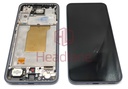 Samsung SM-A356 Galaxy A35 5G LCD Display / Screen + Touch + Frame - Black (Awesome Navy)
