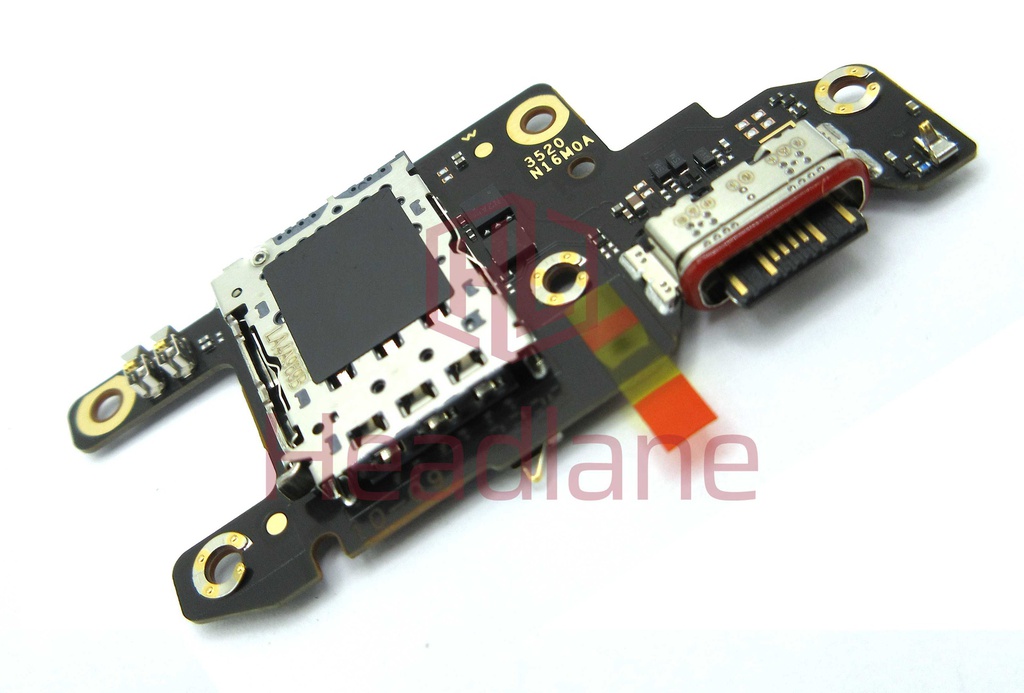 Xiaomi Poco X6 5G Charging Port Flex + SIM Card Reader