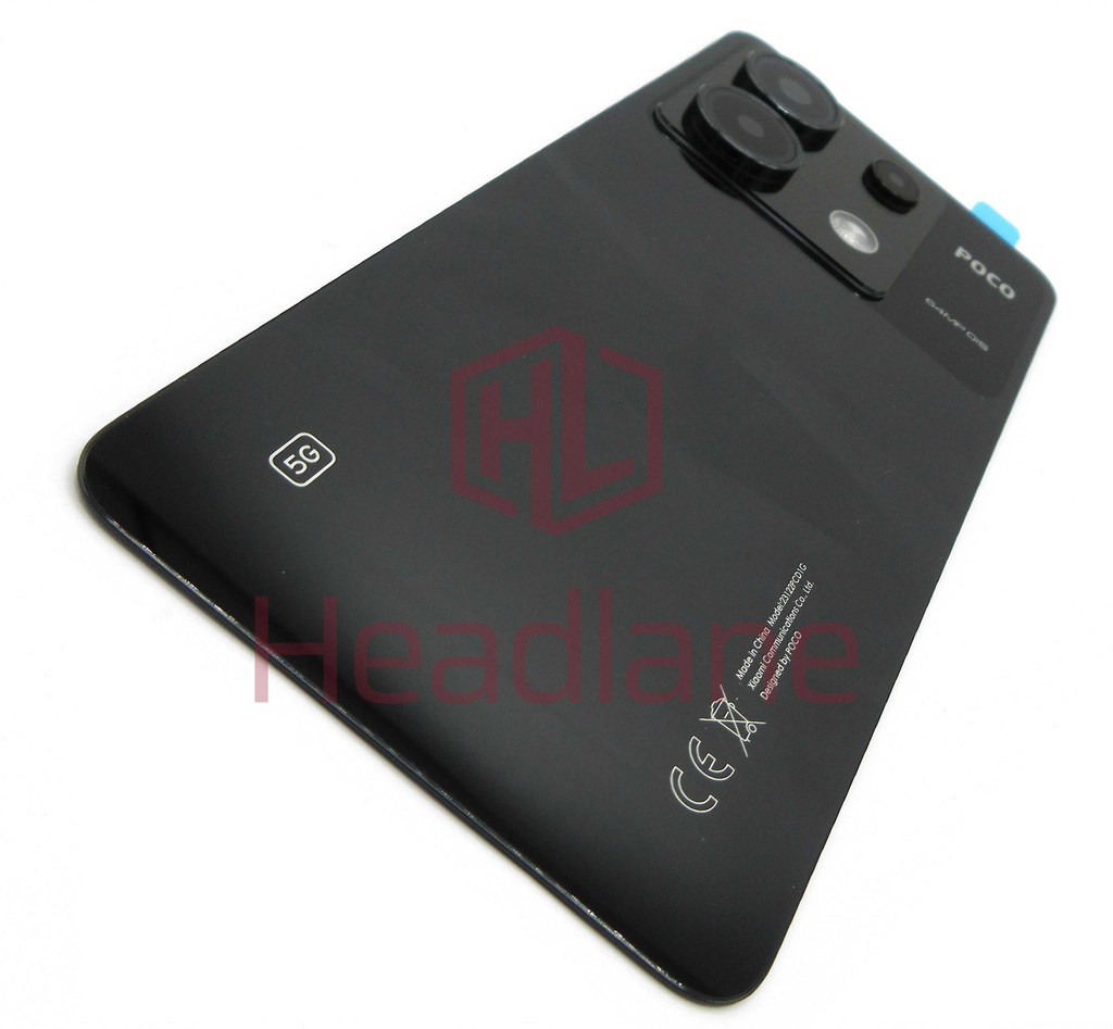 Xiaomi Poco X6 5G Back / Battery Cover - Black