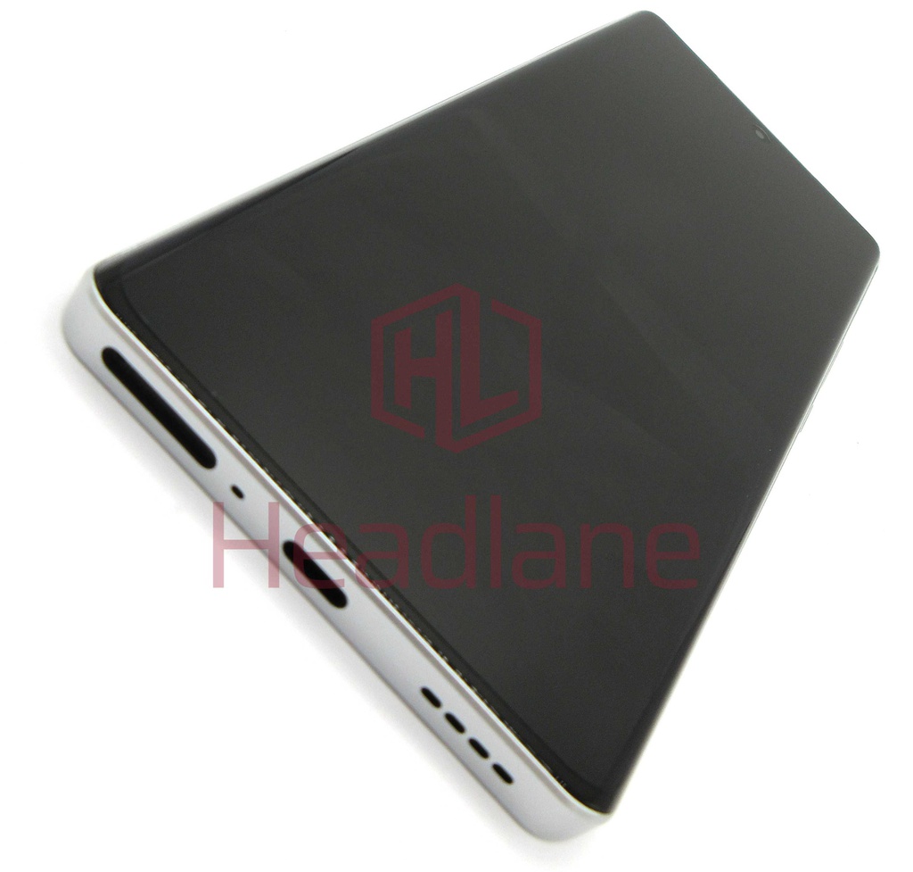 Realme RMX3853 GT 6T LCD Display / Screen + Touch - Fluid Silver